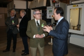 El Centro Tecnológico AIMEN recibe la visita del subdelegado del Gobierno en Pontevedra