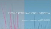 La Isla de San Simón acoge el Foro Internacional Indcrea, sobre creatividad e innovación en la industria cultural